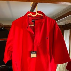 Polo Golf Short Sleeve Athletic Quarter Zip Pull Over